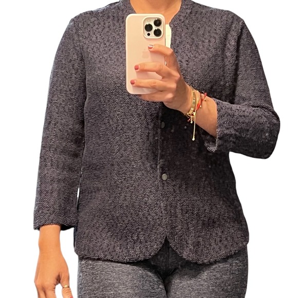 Nick + Zoe Jackets & Blazers - Nick +‎ Zoe Purple Sweater Blaze Size M